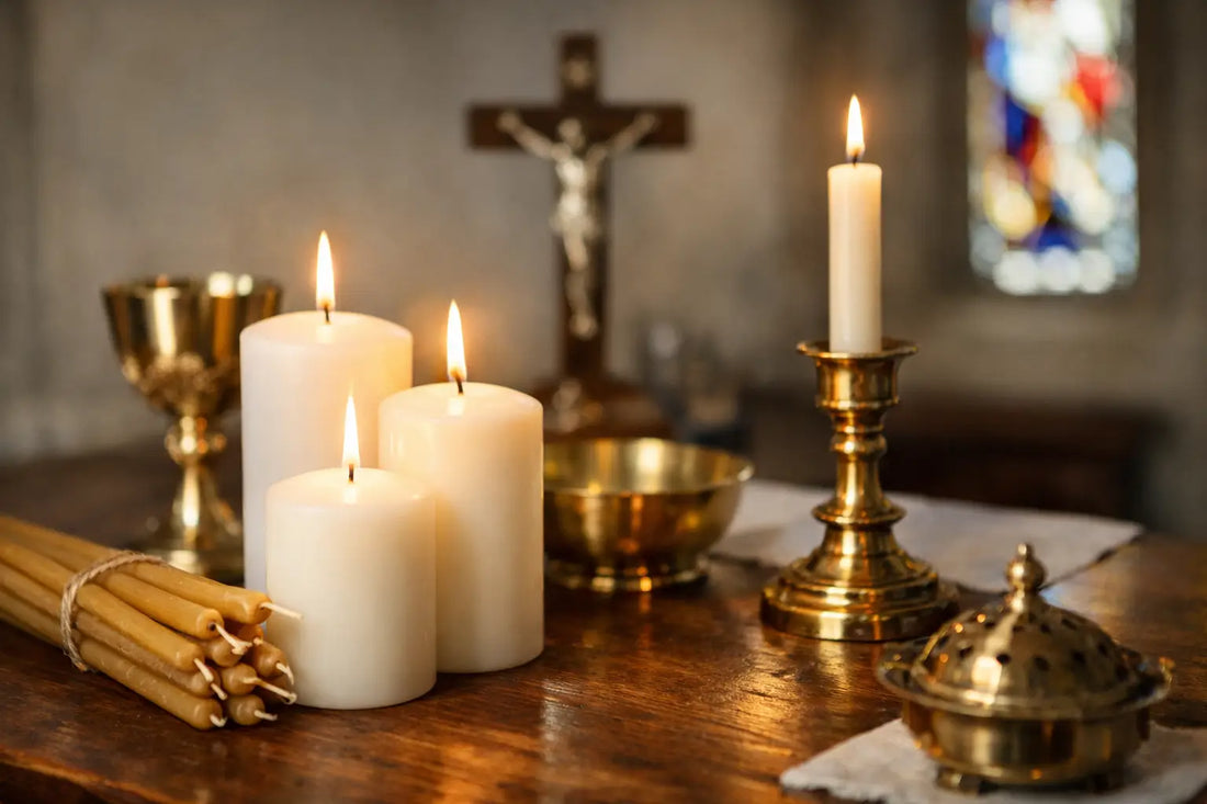 Where to Buy Altar Candles in the UK