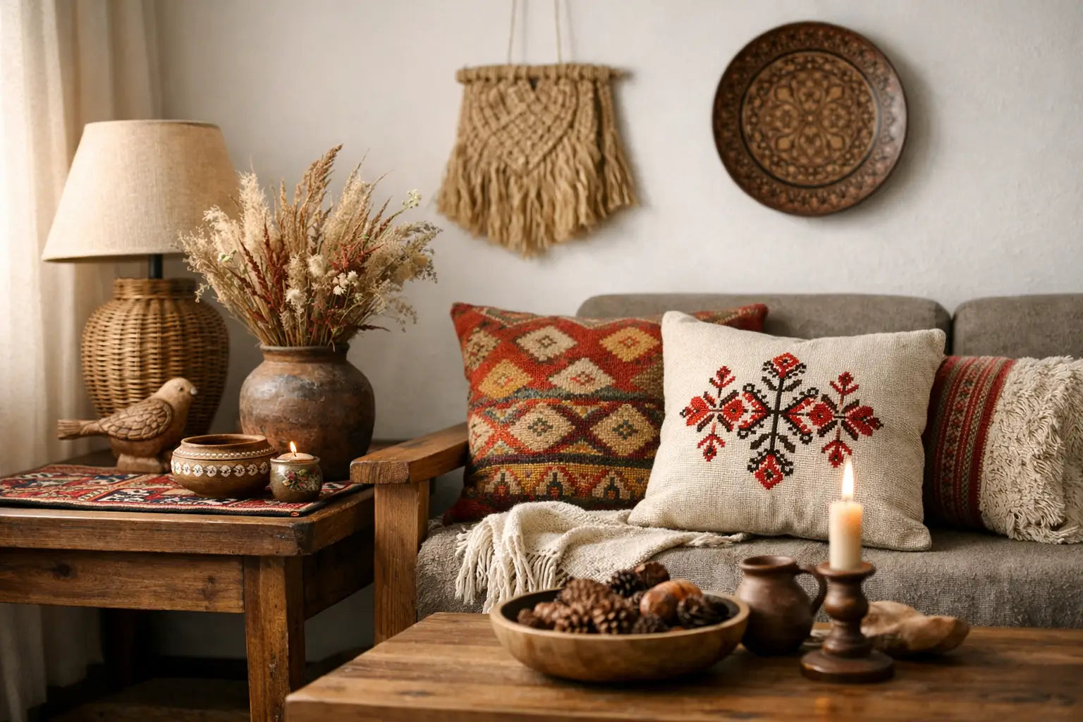 Folk Inspired Home Decor That Feels Rooted
