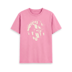 Rose Pink Printed T-shirt Front