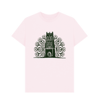 Pink Printed T-shirt Front