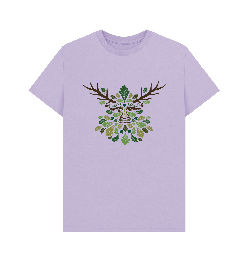 Lilac Printed T-shirt Front