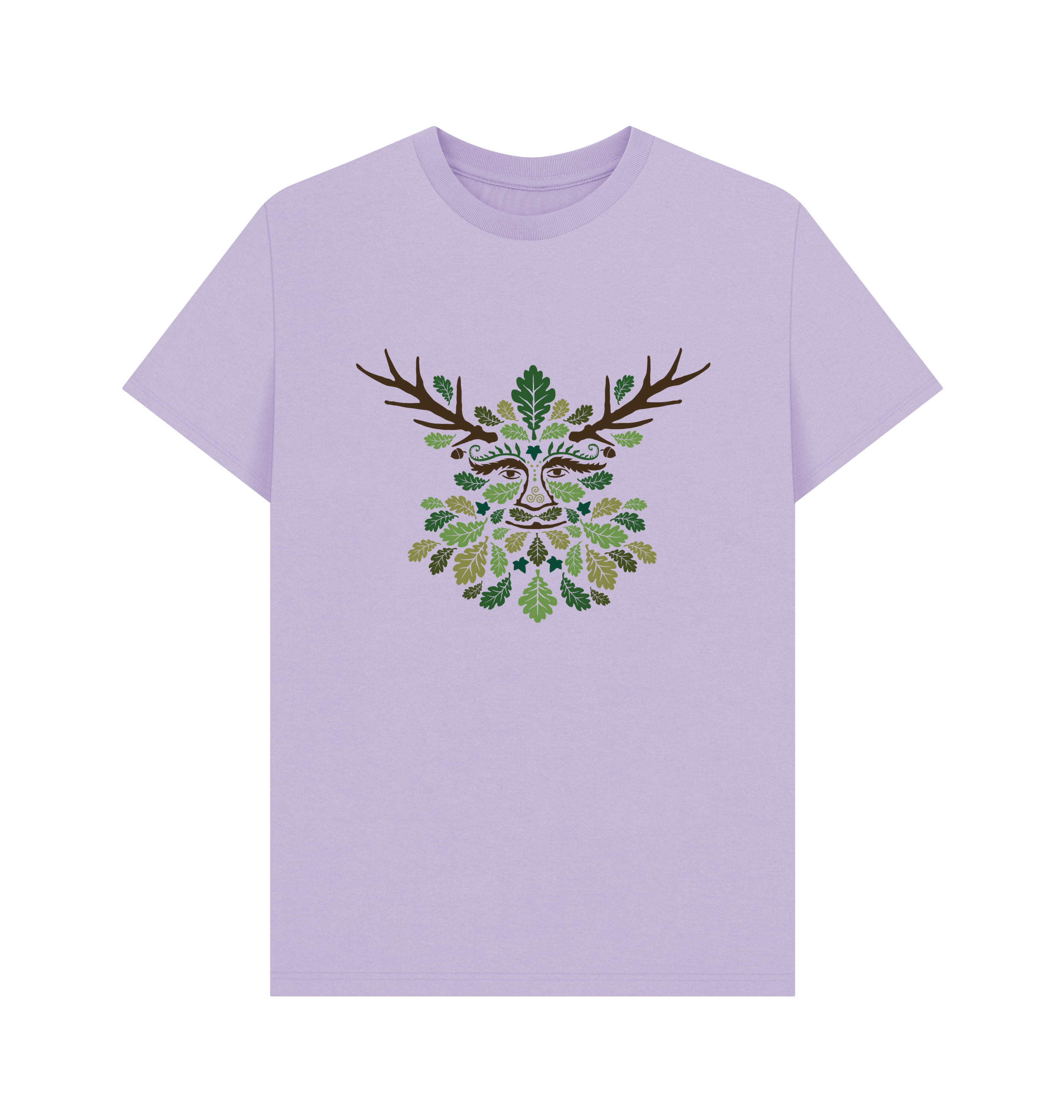 Lilac Printed T-shirt Front