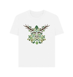 White Printed T-shirt Front