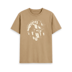 Sand Printed T-shirt Front