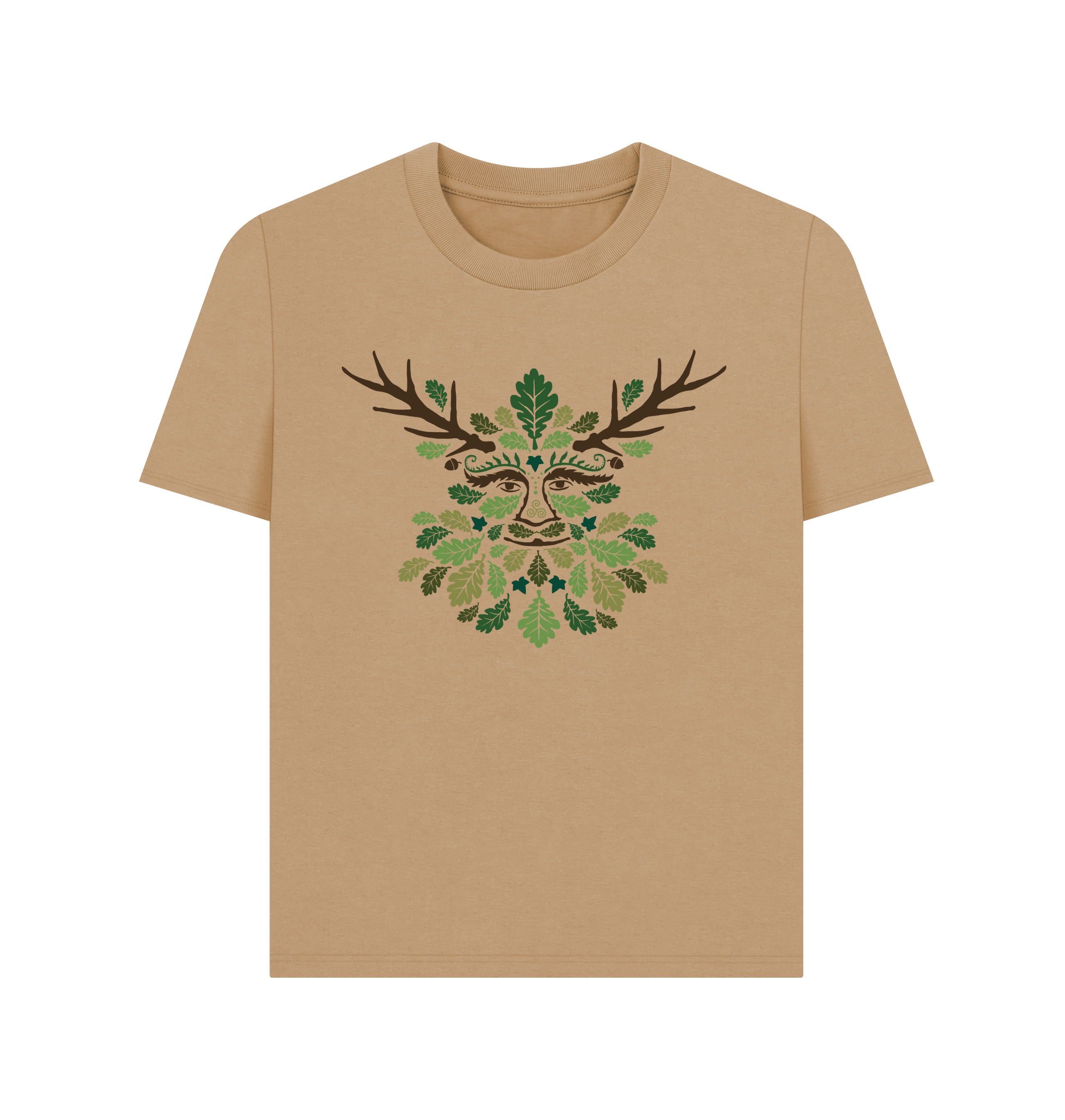 Sand Printed T-shirt Front