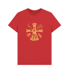 Red Printed T-shirt Front