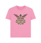 Rose Pink Printed T-shirt Front