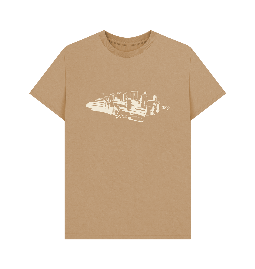 Sand Printed T-shirt Front