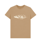 Sand Printed T-shirt Front