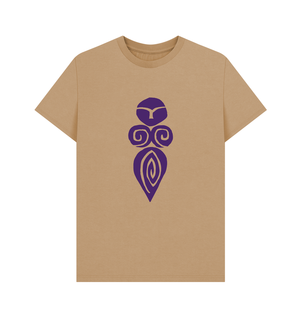 Sand Printed T-shirt Front