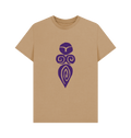 Sand Printed T-shirt Front