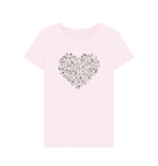 Pink Printed T-shirt Front