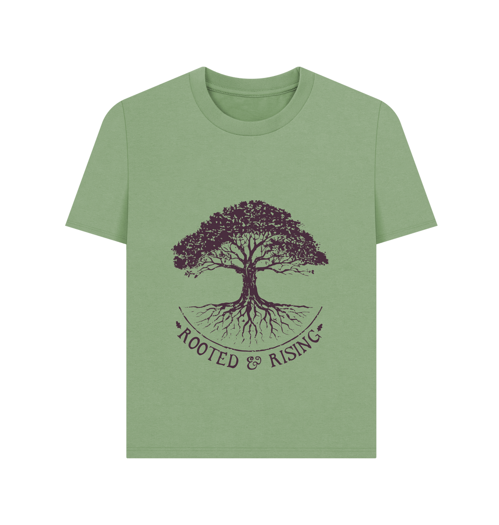 Sage Printed T-shirt Front
