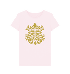 Pink Printed T-shirt Front