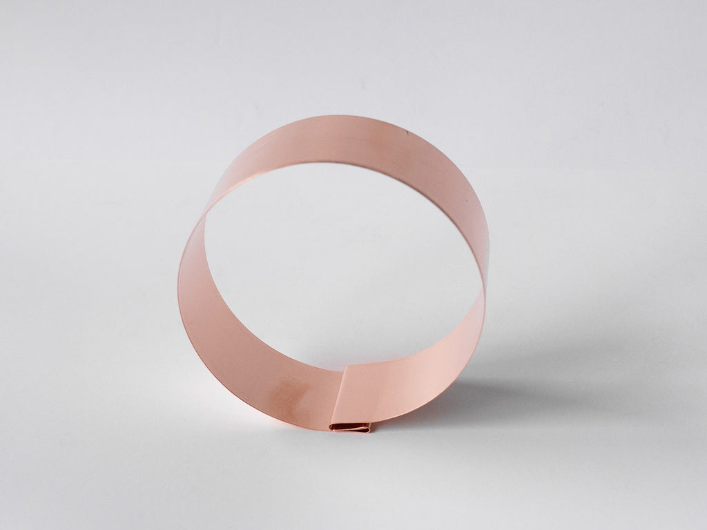 3 x 14cm Heavy Duty Copper Plant Ring Bundle