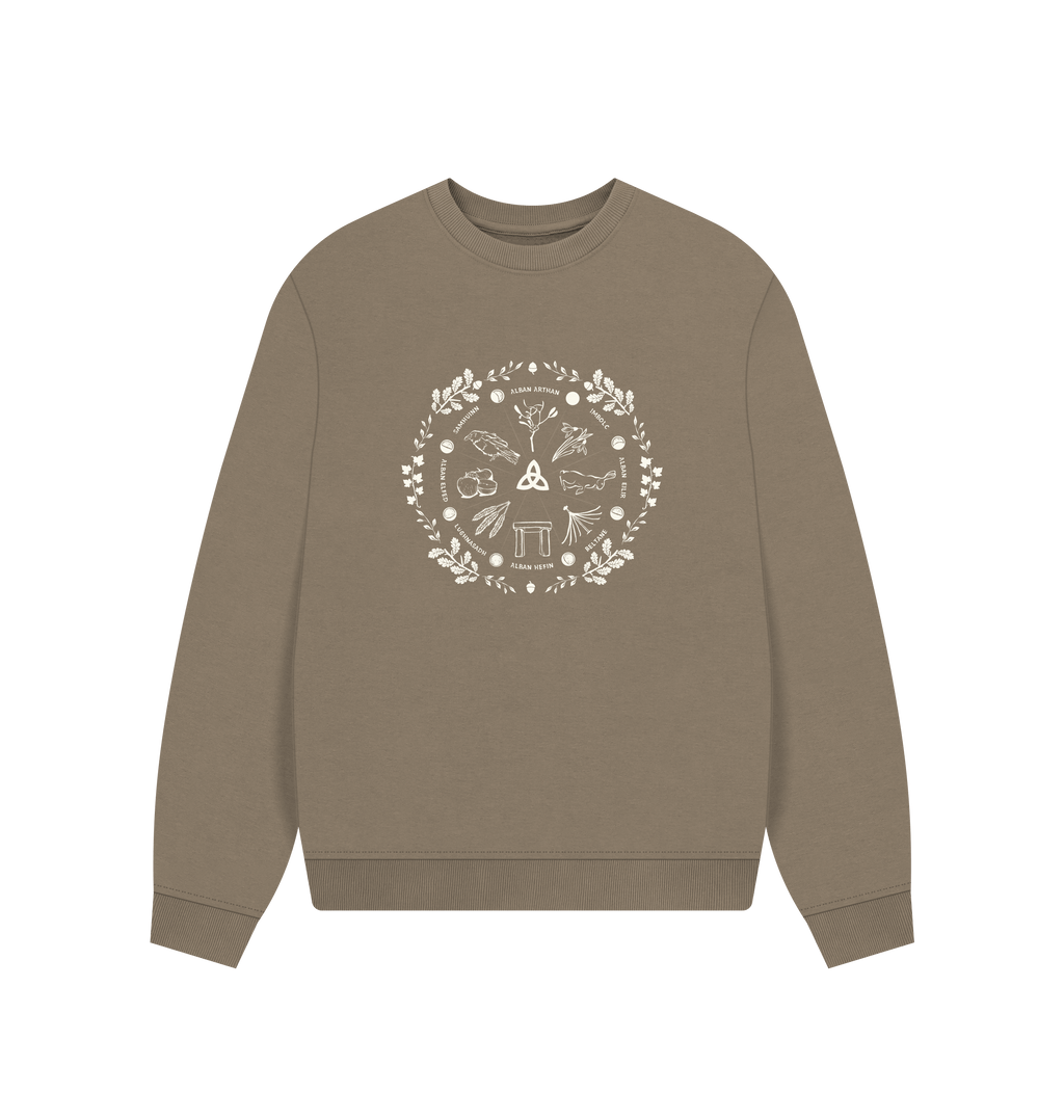 Willow Printed Sweater Front