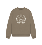 Willow Printed Sweater Front