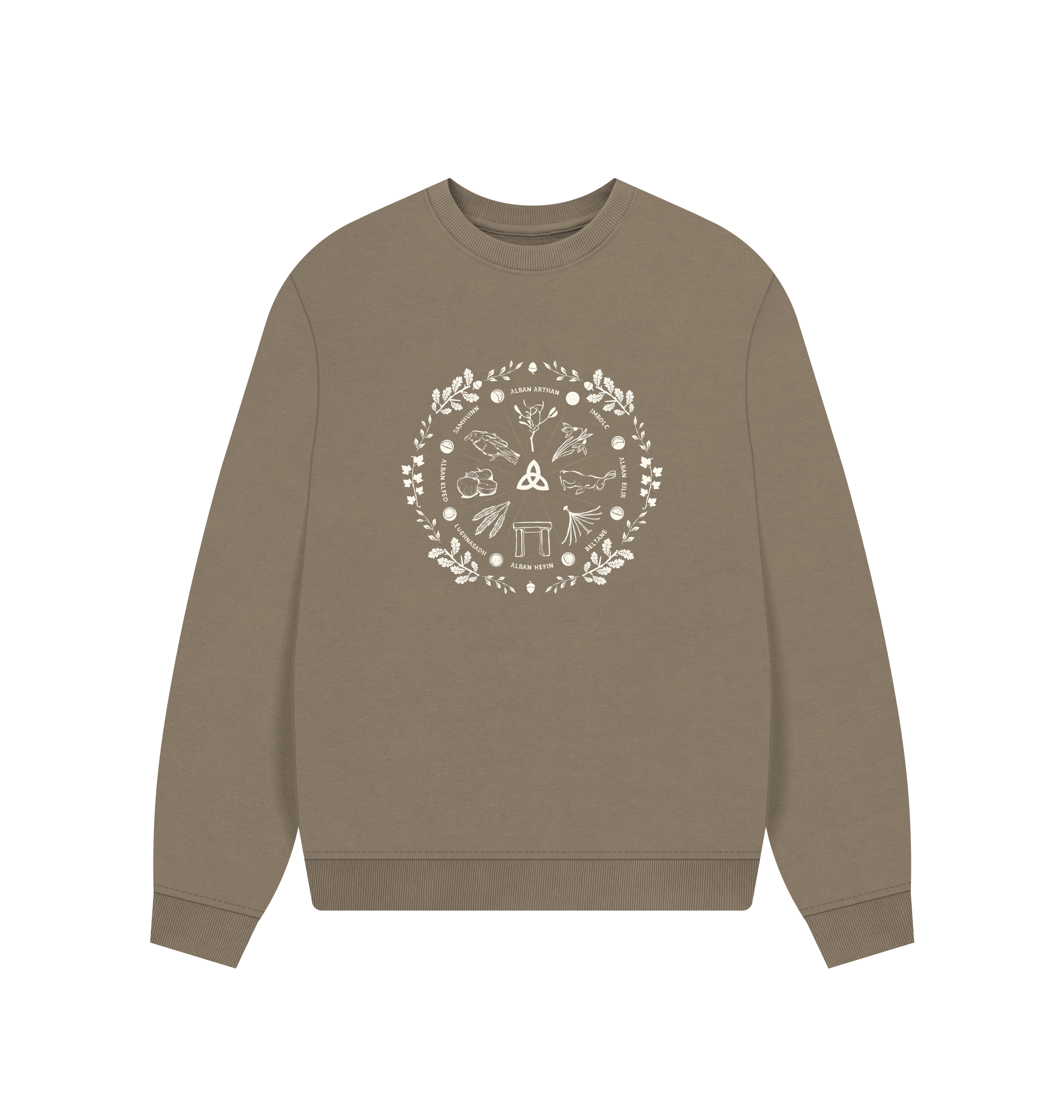Willow Printed Sweater Front