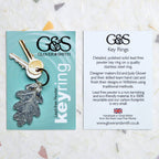 Bee Pewter Keyring