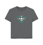 Slate Grey Printed T-shirt Front