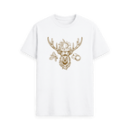 White Printed T-shirt Front