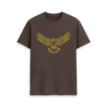 Chocolate Printed T-shirt Front