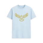 Sky Blue Printed T-shirt Front