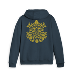 Navy Zip hoody Back