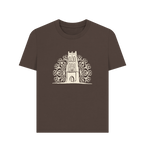 Chocolate Printed T-shirt Front