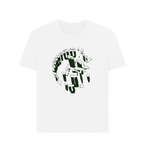 White Printed T-shirt Front