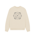 Oat Printed Sweater Front