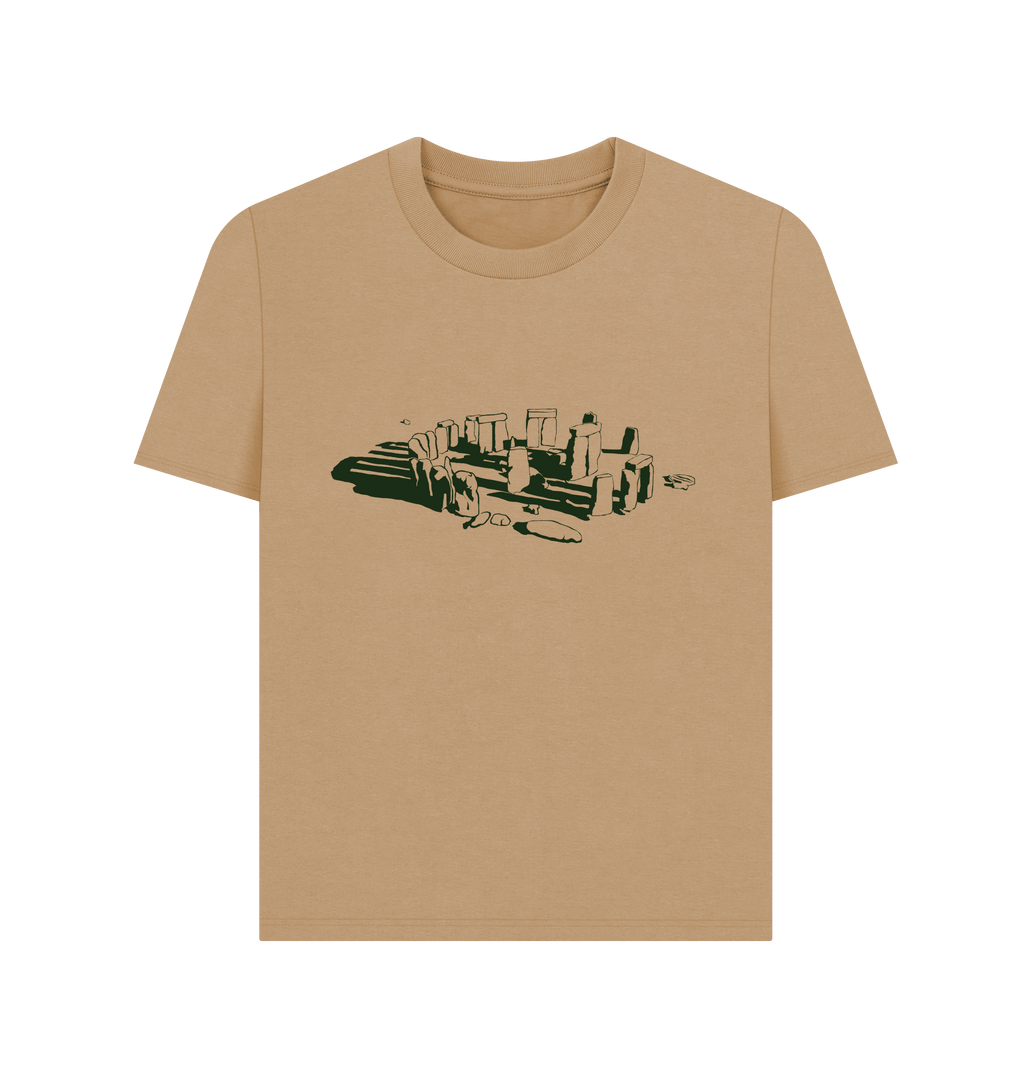 Sand Printed T-shirt Front