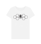 White Printed T-shirt Front