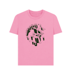 Rose Pink Printed T-shirt Front