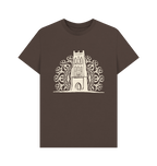 Chocolate Printed T-shirt Front