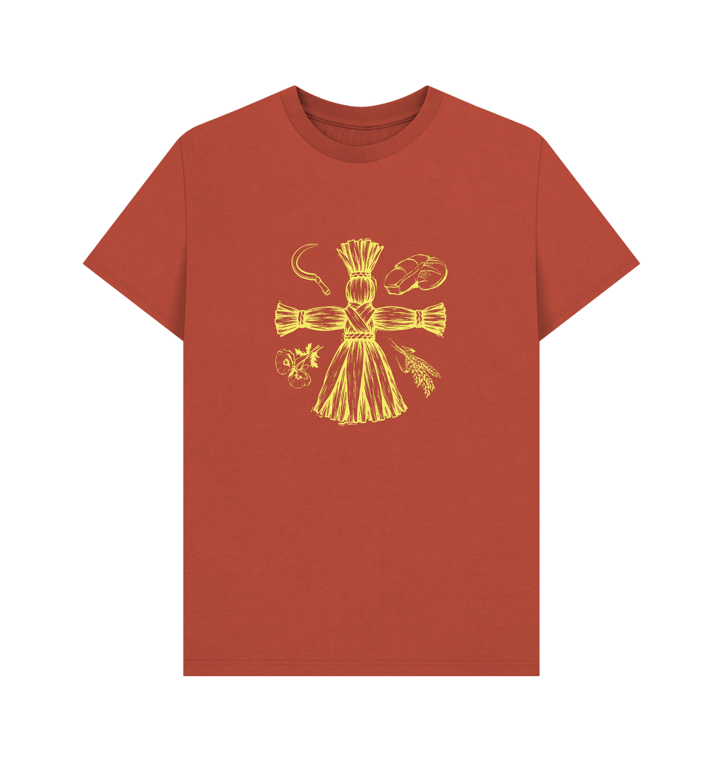 Rust Printed T-shirt Front