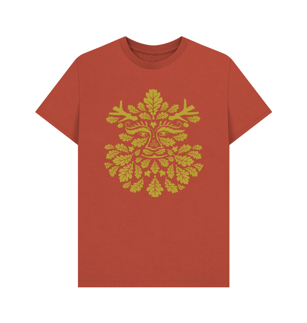 Rust Printed T-shirt Front