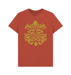 Rust Printed T-shirt Front