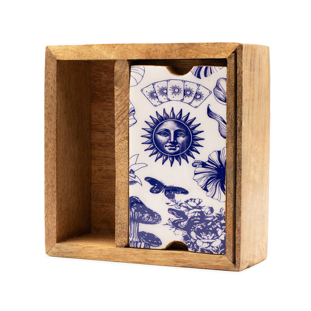 Tarot Card Storage & Reading Box