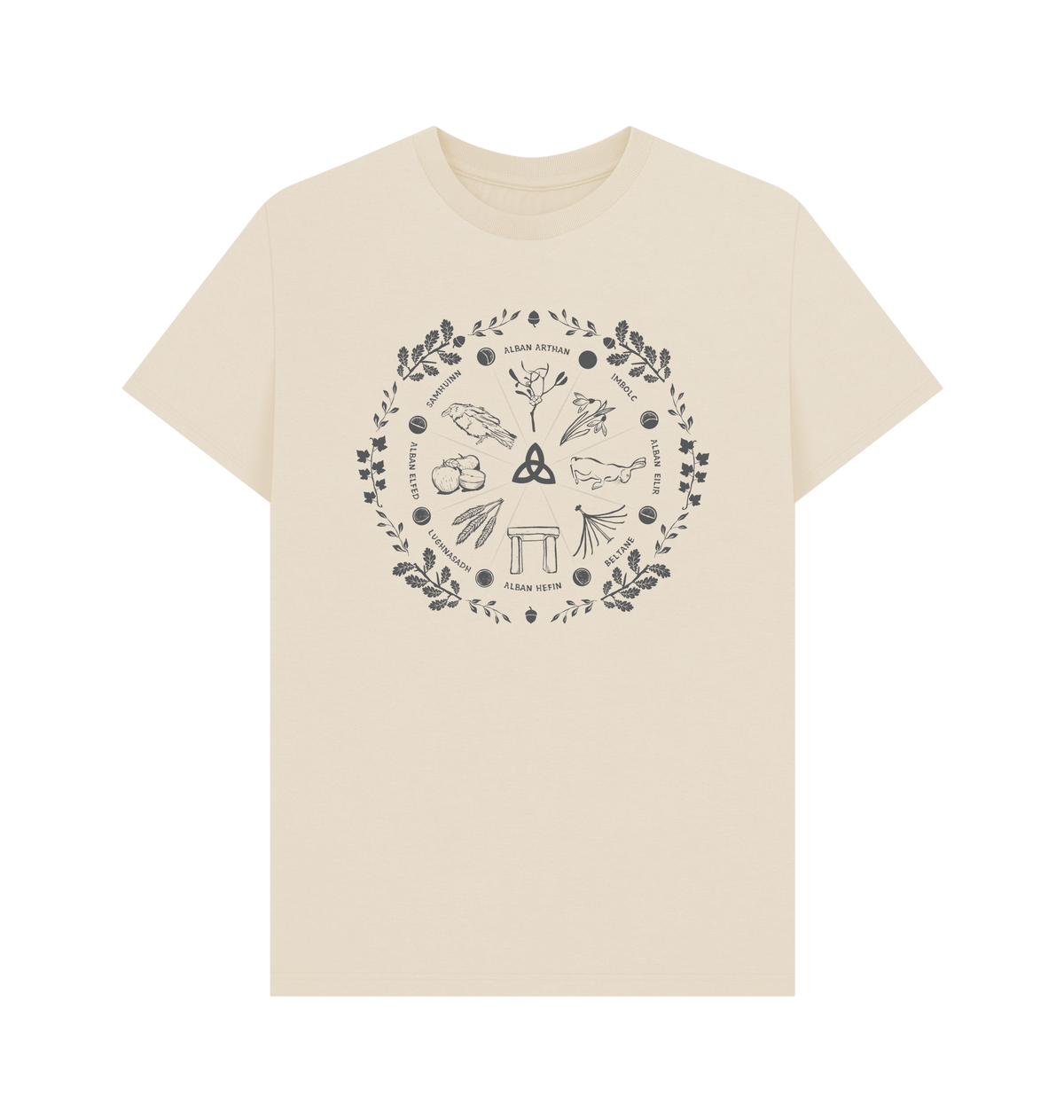 Oat Printed T-shirt Front