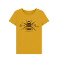 Sunflower Yellow Recycled Printed T-Shirt Front