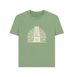 Sage Printed T-shirt Front