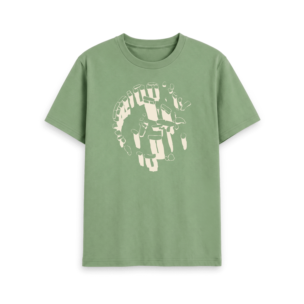 Sage Printed T-shirt Front
