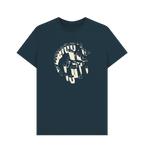 Denim Blue Printed T-shirt Front