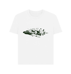 White Printed T-shirt Front