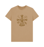 Sand Printed T-shirt Front