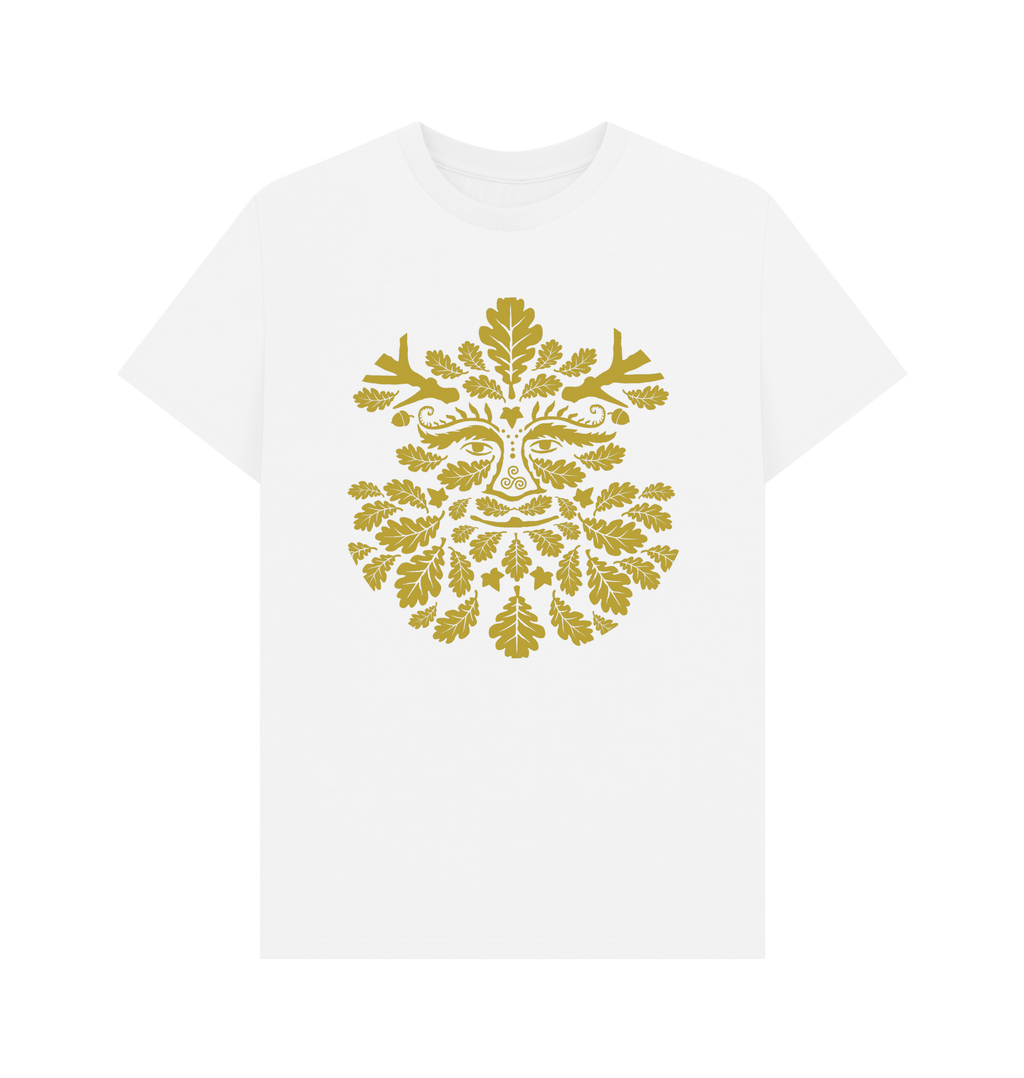 White Printed T-shirt Front
