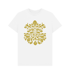 White Printed T-shirt Front