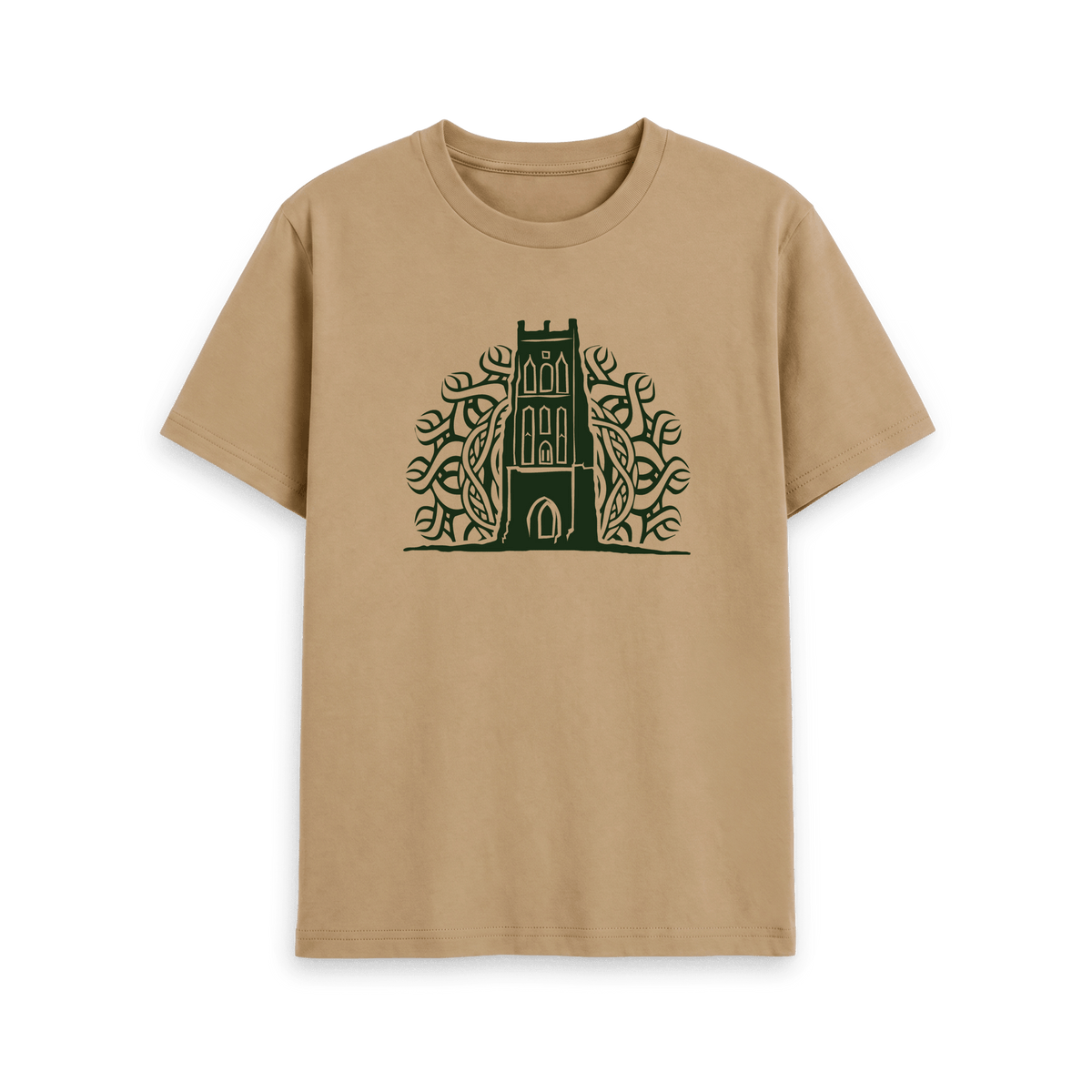 Sand Printed T-shirt Front