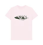 Pink Printed T-shirt Front
